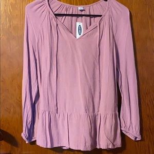 Purple Old Navy Blouse